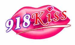 918 Kiss APK mobile casino app showing slot, card, and arcade games on a smartphone screen